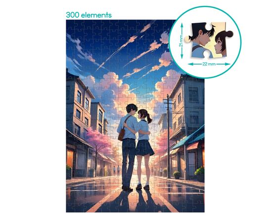 Пазл DoDo Medium-M Теплі обійми (300673), зображення 5 Пазл DoDo Medium-M Теплі обійми (300673), зображення 5