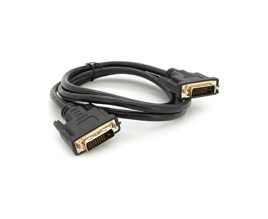 Кабель мультимедійний DVI M to DVI M 1.5m 24+1pin black Merlion (YT-DVI(M)/(M)NY-1.5mB), зображення 2