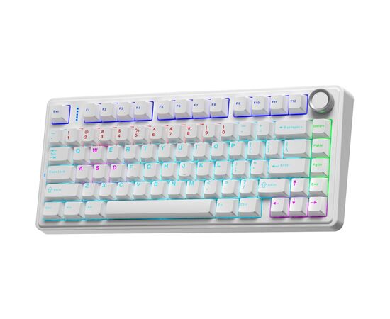 Клавиатура Aula F75 KRGD Red USB UA White (6948391203225), изображение 3 Клавиатура Aula F75 KRGD Red USB UA White (6948391203225), изображение 3
