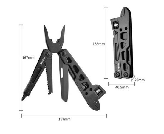 Мультитул Xiaomi NexTool Vanguard Multifunctional Wrench (NE20131), изображение 5 Мультитул Xiaomi NexTool Vanguard Multifunctional Wrench (NE20131), изображение 5