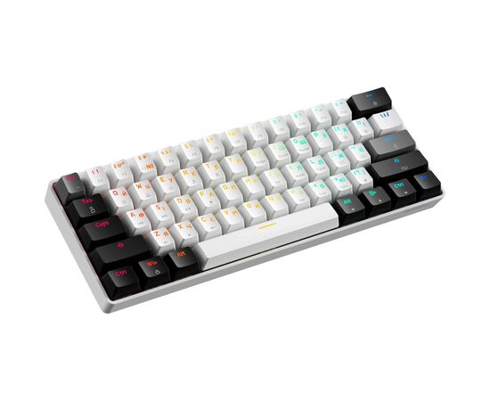 Клавіатура GamePro Genesis Infinity MK130BW Outemu Swithes USB White (MK130BW), зображення 3 Клавіатура GamePro Genesis Infinity MK130BW Outemu Swithes USB White (MK130BW), зображення 3