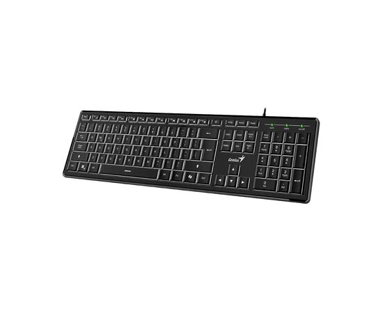 Клавиатура Genius SlimStar 820 USB UA Black (31310055410), изображение 3 Клавиатура Genius SlimStar 820 USB UA Black (31310055410), изображение 3