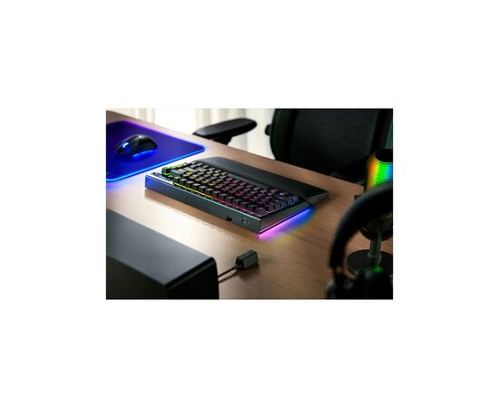 Клавиатура Razer BlackWidow V4 Pro 75 ISO Wireless/Bluetooth/USB UA Black (RZ03-05130300-R3E1), изображение 9 Клавиатура Razer BlackWidow V4 Pro 75 ISO Wireless/Bluetooth/USB UA Black (RZ03-05130300-R3E1), изображение 9