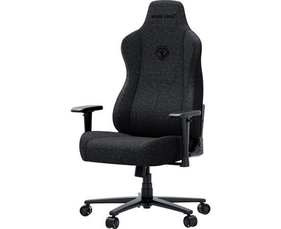 Кресло игровое Anda Seat Novis Fabric Size XL Dark Gray (AD23-XL-01-GB-F), изображение 3 Кресло игровое Anda Seat Novis Fabric Size XL Dark Gray (AD23-XL-01-GB-F), изображение 3