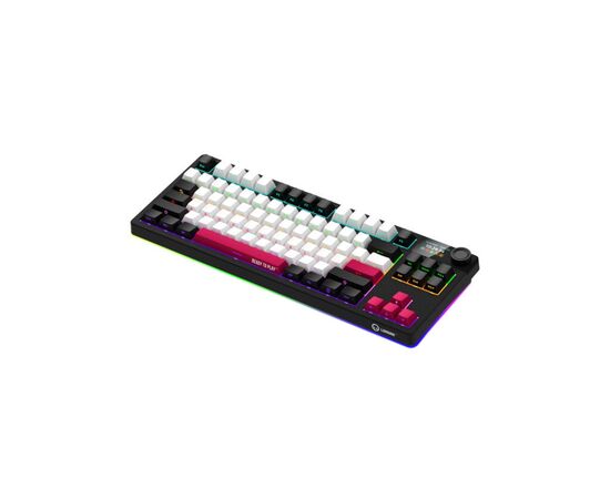Клавиатура Lorgar KBP70TKLW Wireless TKL Mechanical Pro UA Black/Red (LRG-KBP70TKLW-BK-US), изображение 2 Клавиатура Lorgar KBP70TKLW Wireless TKL Mechanical Pro UA Black/Red (LRG-KBP70TKLW-BK-US), изображение 2