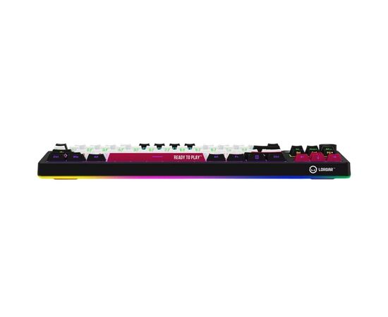 Клавиатура Lorgar KBP70TKLW Wireless TKL Mechanical Pro UA Black/Red (LRG-KBP70TKLW-BK-US), изображение 4 Клавиатура Lorgar KBP70TKLW Wireless TKL Mechanical Pro UA Black/Red (LRG-KBP70TKLW-BK-US), изображение 4