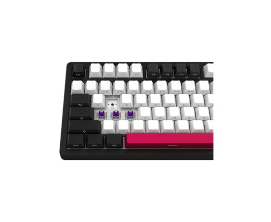 Клавиатура Lorgar KBP70TKLW Wireless TKL Mechanical Pro UA Black/Red (LRG-KBP70TKLW-BK-US), изображение 5 Клавиатура Lorgar KBP70TKLW Wireless TKL Mechanical Pro UA Black/Red (LRG-KBP70TKLW-BK-US), изображение 5