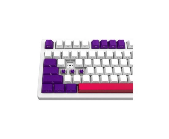 Клавиатура Lorgar KBP70TKLW Wireless TKL Mechanical Pro UA White (LRG-KBP70TKLW-WH-US), изображение 6 Клавиатура Lorgar KBP70TKLW Wireless TKL Mechanical Pro UA White (LRG-KBP70TKLW-WH-US), изображение 6