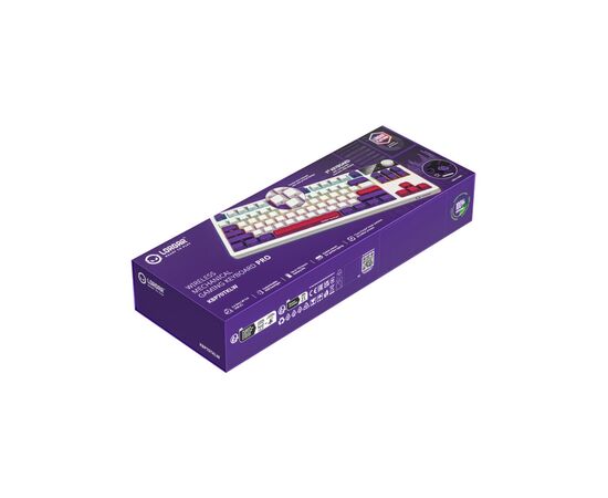 Клавиатура Lorgar KBP70TKLW Wireless TKL Mechanical Pro UA White (LRG-KBP70TKLW-WH-US), изображение 8 Клавиатура Lorgar KBP70TKLW Wireless TKL Mechanical Pro UA White (LRG-KBP70TKLW-WH-US), изображение 8