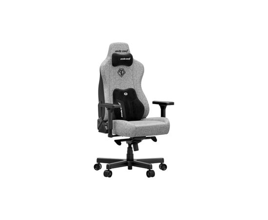 Кресло игровое AndaSeat Kaiser 3E Fabric Size XL Grey (AD23YC-XL-09-G-CF-G01), изображение 2 Кресло игровое AndaSeat Kaiser 3E Fabric Size XL Grey (AD23YC-XL-09-G-CF-G01), изображение 2