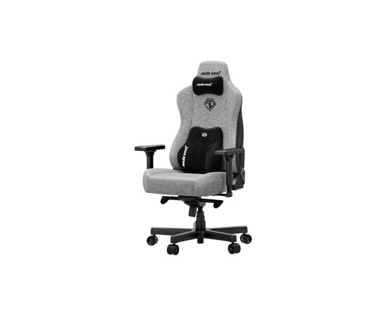 Кресло игровое AndaSeat Kaiser 3E Fabric Size XL Grey (AD23YC-XL-09-G-CF-G01), изображение 3 Кресло игровое AndaSeat Kaiser 3E Fabric Size XL Grey (AD23YC-XL-09-G-CF-G01), изображение 3