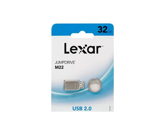 USB флеш накопитель Lexar 32GB JumpDrive M22 USB2.0 (LJDM022032G-BNJNG), изображение 6 USB флеш накопитель Lexar 32GB JumpDrive M22 USB2.0 (LJDM022032G-BNJNG), изображение 6