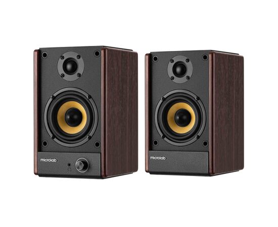 Акустическая система Microlab SOLO 4 60W Brown (SOLO-4BR), изображение 2 Акустическая система Microlab SOLO 4 60W Brown (SOLO-4BR), изображение 2