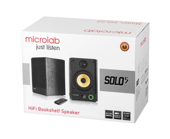 Акустическая система Microlab SOLO 5 90W Brown (SOLO-5BR), изображение 12