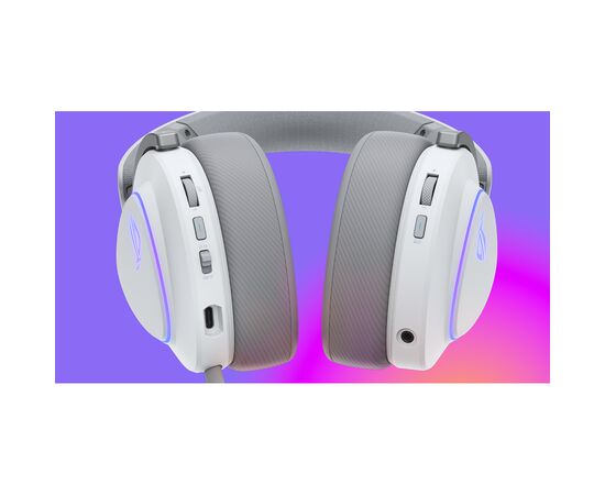 Наушники ASUS ROG Delta II White (90YH03W0-BHUA10), изображение 4 Наушники ASUS ROG Delta II White (90YH03W0-BHUA10), изображение 4