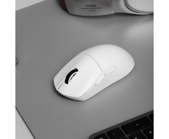 Мышка Lemokey G1 USB-A/USB-C/Wireless 8K White (G1-A2), изображение 6 Мышка Lemokey G1 USB-A/USB-C/Wireless 8K White (G1-A2), изображение 6