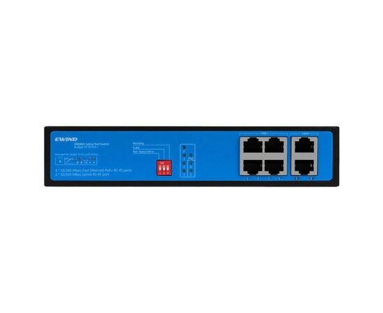 Коммутатор сетевой Ewind EW-S1906CF-AP POE, изображение 2 Коммутатор сетевой Ewind EW-S1906CF-AP POE, изображение 2