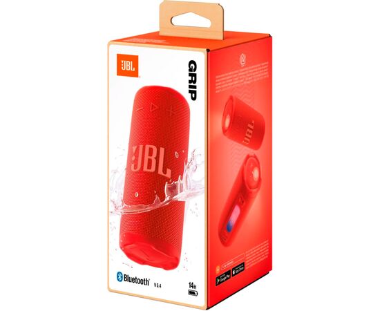 Акустична система JBL Grip Red (JBLGRIPRED), зображення 8 Акустична система JBL Grip Red (JBLGRIPRED), зображення 8
