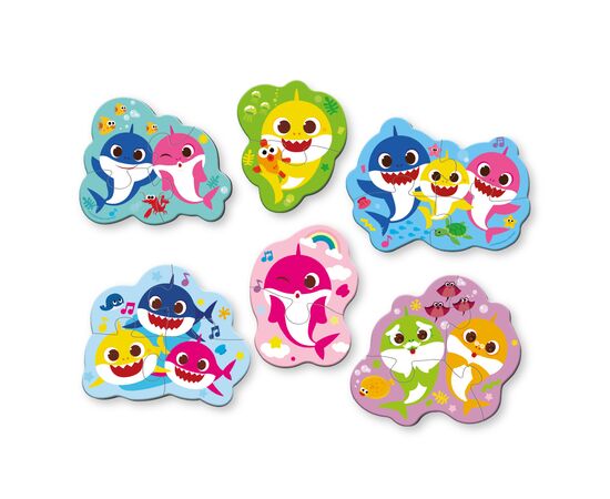 Пазл DoDo 2-3-4 элемента Baby Shark (200587), изображение 3 Пазл DoDo 2-3-4 элемента Baby Shark (200587), изображение 3