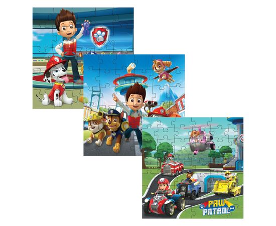 Пазл DoDo 3 в 1 Paw Patrol. Готовы к работе (200579), изображение 3 Пазл DoDo 3 в 1 Paw Patrol. Готовы к работе (200579), изображение 3