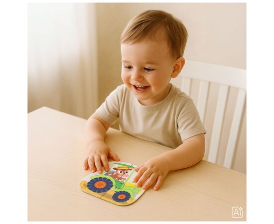 Пазл DoDo 4 в 1 Baby puzzle. Транспорт (300685), изображение 6 Пазл DoDo 4 в 1 Baby puzzle. Транспорт (300685), изображение 6