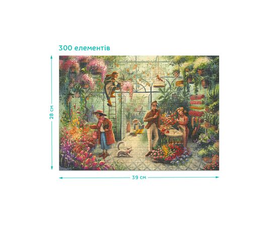 Пазл DoDo Квіткова крамниця, 300 елементів (300590), зображення 5 Пазл DoDo Квіткова крамниця, 300 елементів (300590), зображення 5