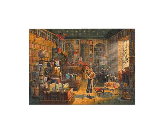 Пазл DoDo Книжный магазин, 300 элементов (300602), изображение 3 Пазл DoDo Книжный магазин, 300 элементов (300602), изображение 3