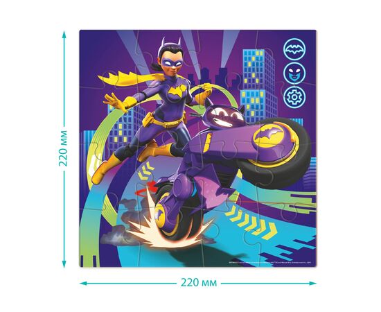 Пазл DoDo на 16 елементів Batwheels. Мотоцикл Бетгерл. Бібі (200552), зображення 5 Пазл DoDo на 16 елементів Batwheels. Мотоцикл Бетгерл. Бібі (200552), зображення 5