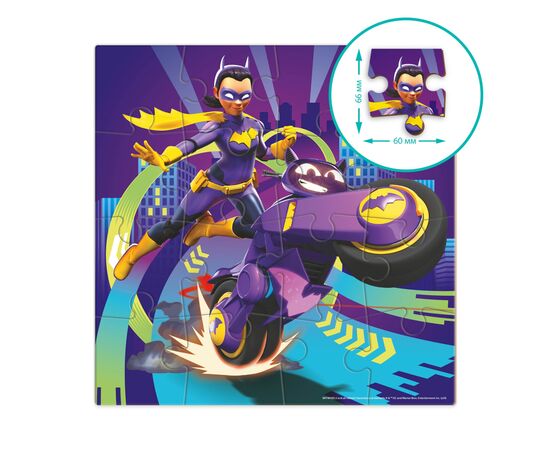 Пазл DoDo на 16 елементів Batwheels. Мотоцикл Бетгерл. Бібі (200552), зображення 6 Пазл DoDo на 16 елементів Batwheels. Мотоцикл Бетгерл. Бібі (200552), зображення 6