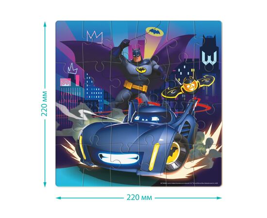 Пазл DoDo на 24 элемента Batwheels. Бэтмобиль. Бам (200554), изображение 5 Пазл DoDo на 24 элемента Batwheels. Бэтмобиль. Бам (200554), изображение 5