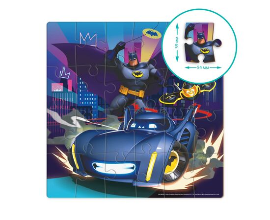 Пазл DoDo на 24 элемента Batwheels. Бэтмобиль. Бам (200554), изображение 6 Пазл DoDo на 24 элемента Batwheels. Бэтмобиль. Бам (200554), изображение 6