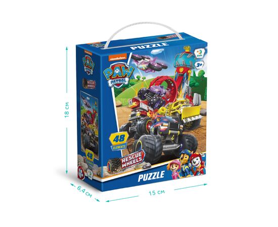 Пазл DoDo на 48 елементів Paw Patrol. Rescue Wheels (200524), зображення 3 Пазл DoDo на 48 елементів Paw Patrol. Rescue Wheels (200524), зображення 3