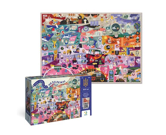 Пазл DoDo Незалежні (300596), зображення 2 Пазл DoDo Незалежні (300596), зображення 2