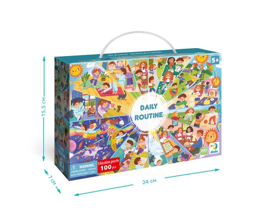 Пазл DoDo Розпорядок дня (300619), зображення 4 Пазл DoDo Розпорядок дня (300619), зображення 4