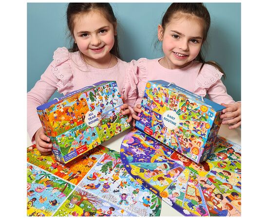 Пазл DoDo Розпорядок дня (300619), зображення 8 Пазл DoDo Розпорядок дня (300619), зображення 8