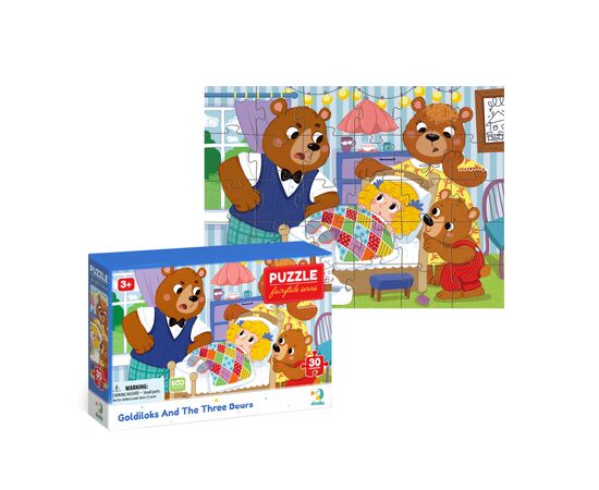 Пазл DoDo Три ведмеді, 30 елементів (300696), зображення 2 Пазл DoDo Три ведмеді, 30 елементів (300696), зображення 2