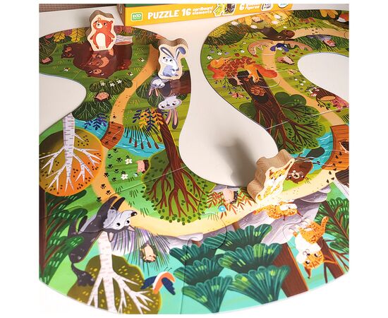 Пазл DoDo Хто живе в лісі? (300608), зображення 10 Пазл DoDo Хто живе в лісі? (300608), зображення 10