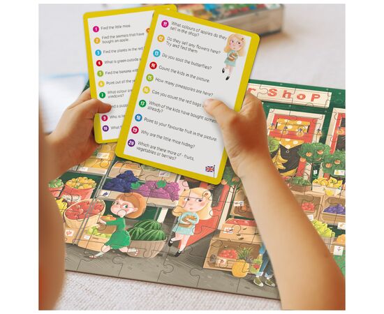 Пазл DoDo Шукай та знаходь Літні смаколики, 80 елементів (300665), зображення 7