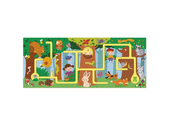 Пазл DoDo лабіринт Моя мандрівка лісом (300585), зображення 3
