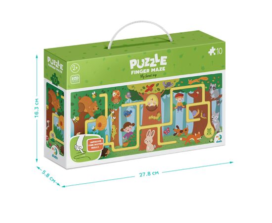 Пазл DoDo лабіринт Моя мандрівка лісом (300585), зображення 4