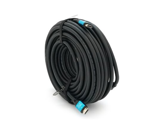 Кабель мультимедійний HDMI M to HDMI M 25.0m V2.0 4Kx2K black Merlion (YT-HDMI(M)/(M)4KV2.0-25m/19123), зображення 2