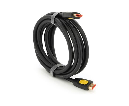 Кабель мультимедійний HDMI M to HDMI M 3.0m V2.0 4K black V-LINK (YT-HDMI(M)/(M)V2.0-3.0m-B/43226), зображення 2 Кабель мультимедійний HDMI M to HDMI M 3.0m V2.0 4K black V-LINK (YT-HDMI(M)/(M)V2.0-3.0m-B/43226), зображення 2
