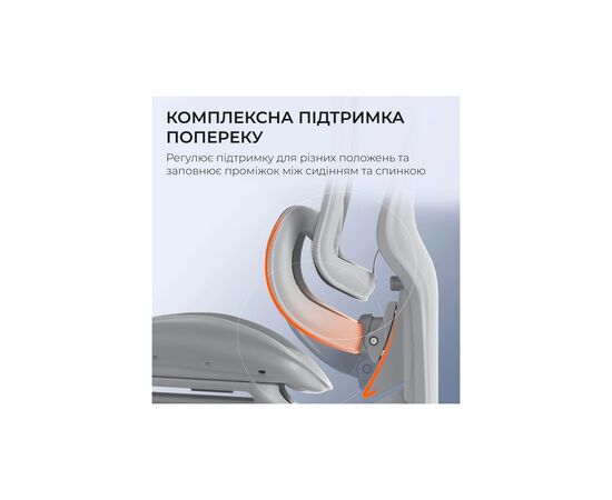 Офисное кресло Sihoo DORO C300 Pro Mesh White (DORO-C300-PRO-M102), изображение 9 Офисное кресло Sihoo DORO C300 Pro Mesh White (DORO-C300-PRO-M102), изображение 9