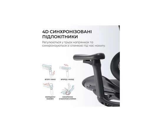 Офисное кресло Sihoo DORO C300L Mesh Black (DORO-C300L-A3-101), изображение 11 Офисное кресло Sihoo DORO C300L Mesh Black (DORO-C300L-A3-101), изображение 11
