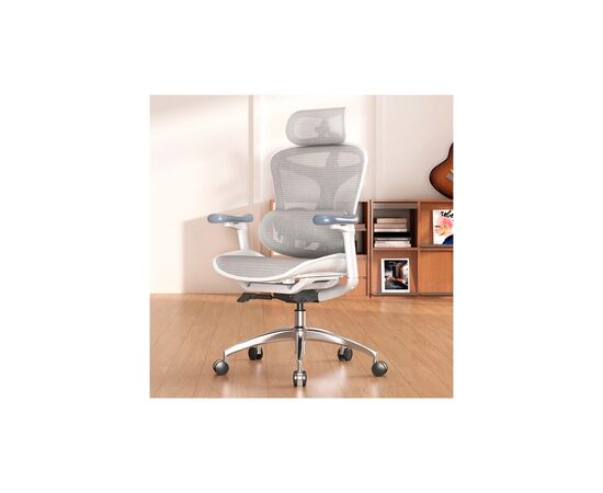 Офисное кресло Sihoo DORO C300L Mesh White (DORO-C300L-A3-102), изображение 5 Офисное кресло Sihoo DORO C300L Mesh White (DORO-C300L-A3-102), изображение 5