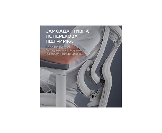 Офисное кресло Sihoo DORO C300L Mesh White (DORO-C300L-A3-102), изображение 9 Офисное кресло Sihoo DORO C300L Mesh White (DORO-C300L-A3-102), изображение 9