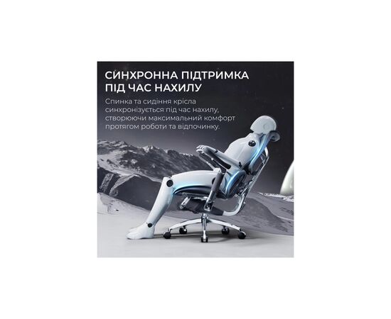 Офисное кресло Sihoo DORO S300 Mesh Dark Grey (S300-M201), изображение 11 Офисное кресло Sihoo DORO S300 Mesh Dark Grey (S300-M201), изображение 11