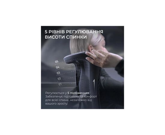 Офисное кресло Sihoo DORO S300 Mesh Dark Grey (S300-M201), изображение 9 Офисное кресло Sihoo DORO S300 Mesh Dark Grey (S300-M201), изображение 9