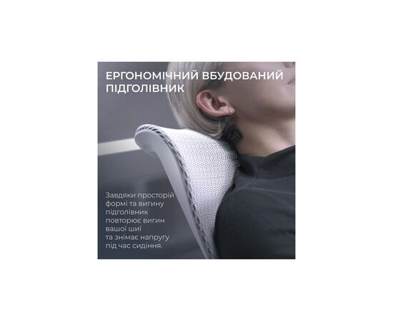 Офисное кресло Sihoo DORO S300 Mesh Light Grey (S300-M202), изображение 9 Офисное кресло Sihoo DORO S300 Mesh Light Grey (S300-M202), изображение 9