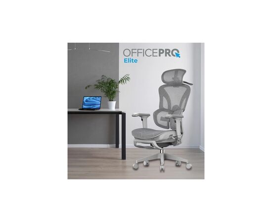 Офисное кресло OfficePro OC950G Grey (OC950G), изображение 9 Офисное кресло OfficePro OC950G Grey (OC950G), изображение 9